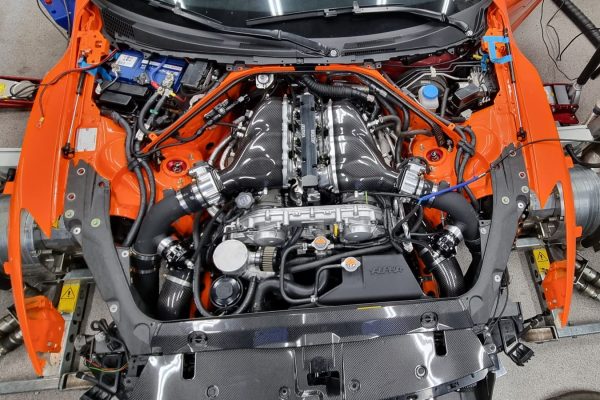 En motor med bolt-on-uppgraderingar