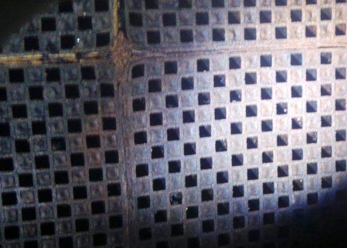 Dieselpartikelfilter efter carbon cleaning