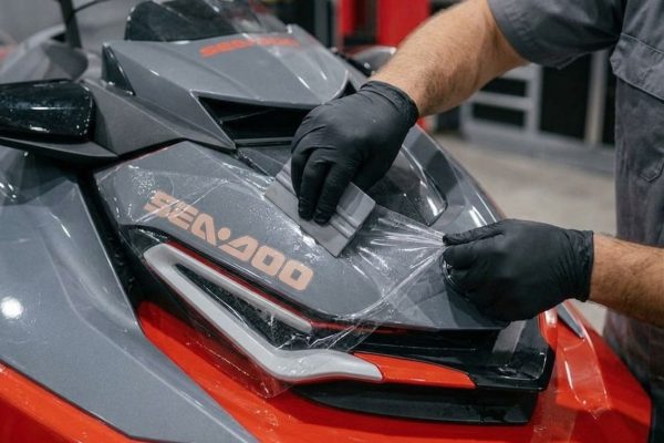 Foliering av en vattenskoter